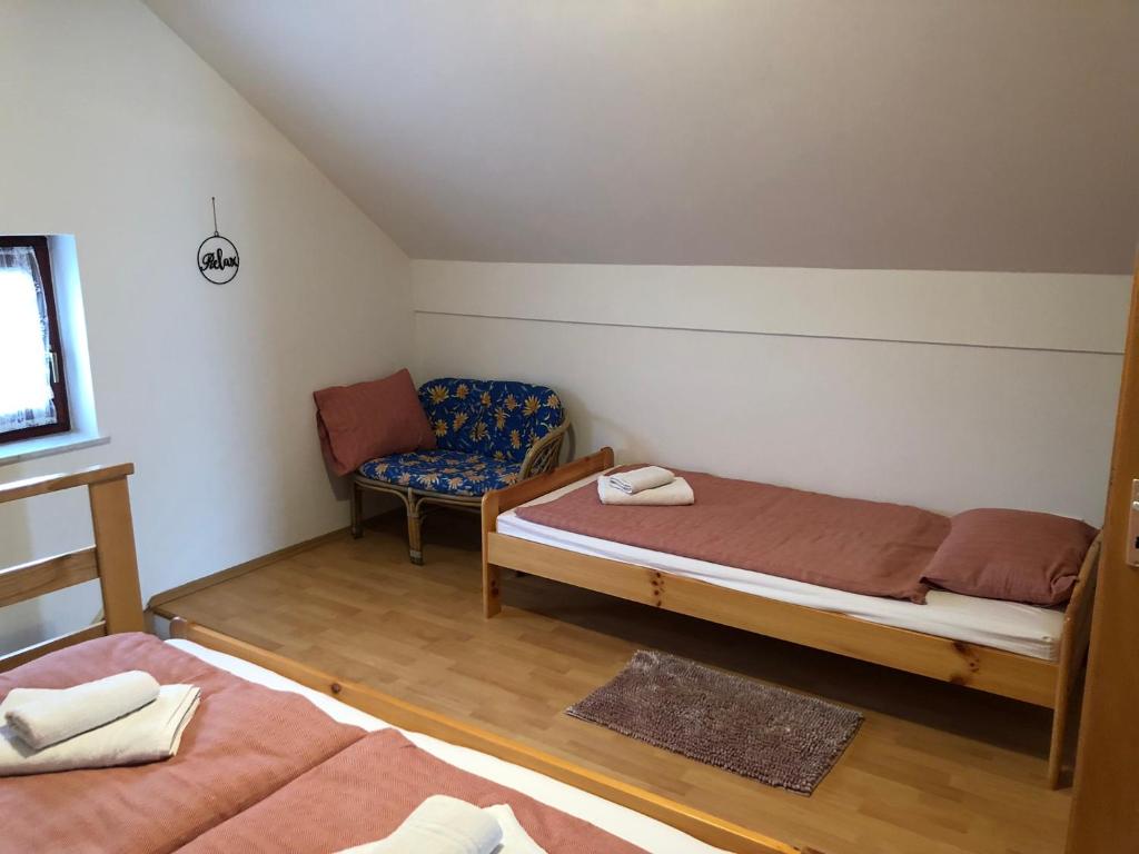 Postel nebo postele na pokoji v ubytování Sweet Hideout Filovci