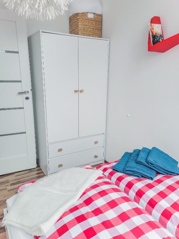 Posteľ alebo postele v izbe v ubytovaní Haus Nathalie