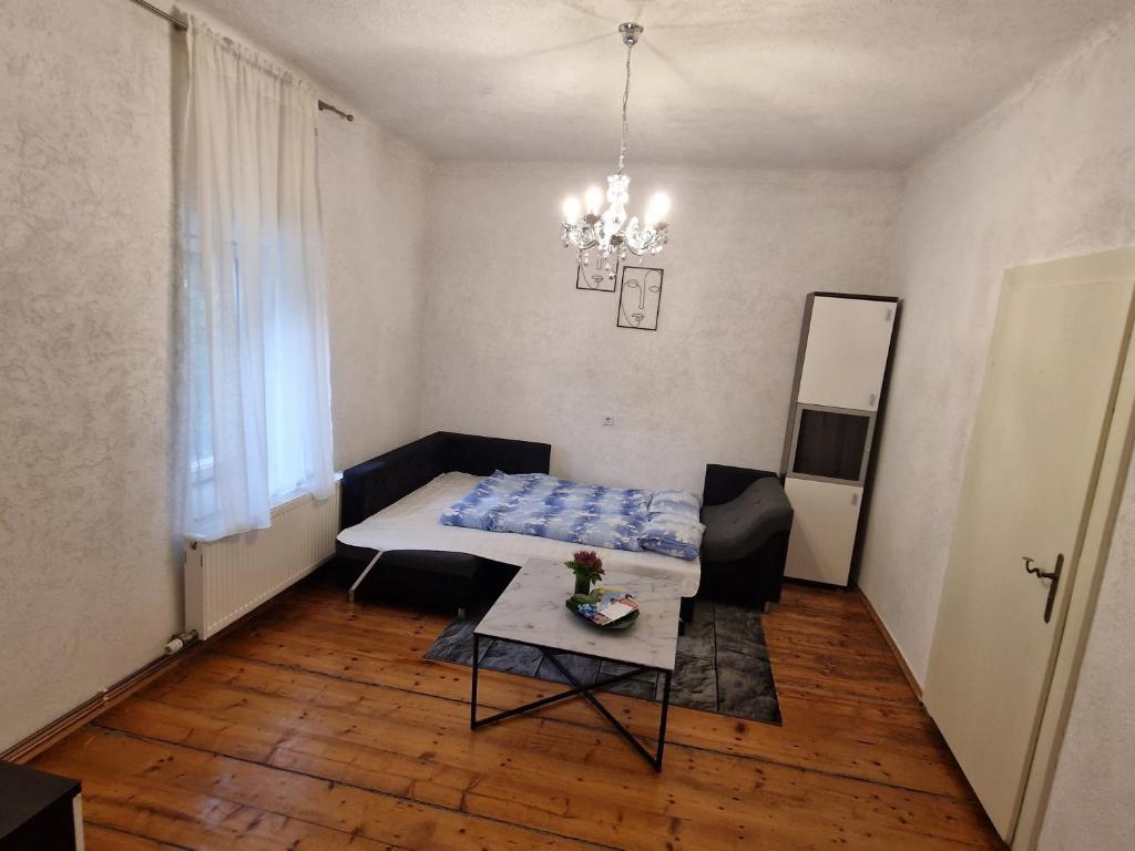 Postel nebo postele na pokoji v ubytování Lerchenhof