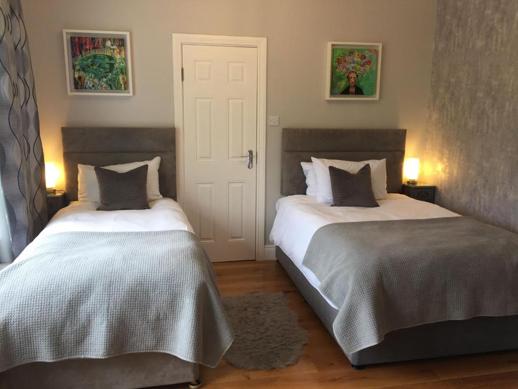 Voodi või voodid majutusasutuse Laburnum B&B toas
