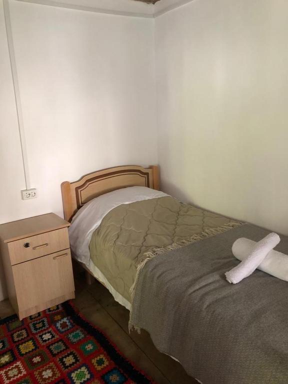 Posteľ alebo postele v izbe v ubytovaní Guesthouse Kujtimi