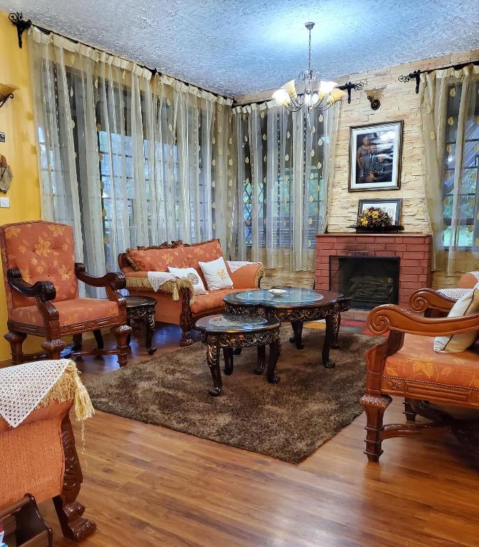 Posezení v ubytování Edaala Comfort - B&B