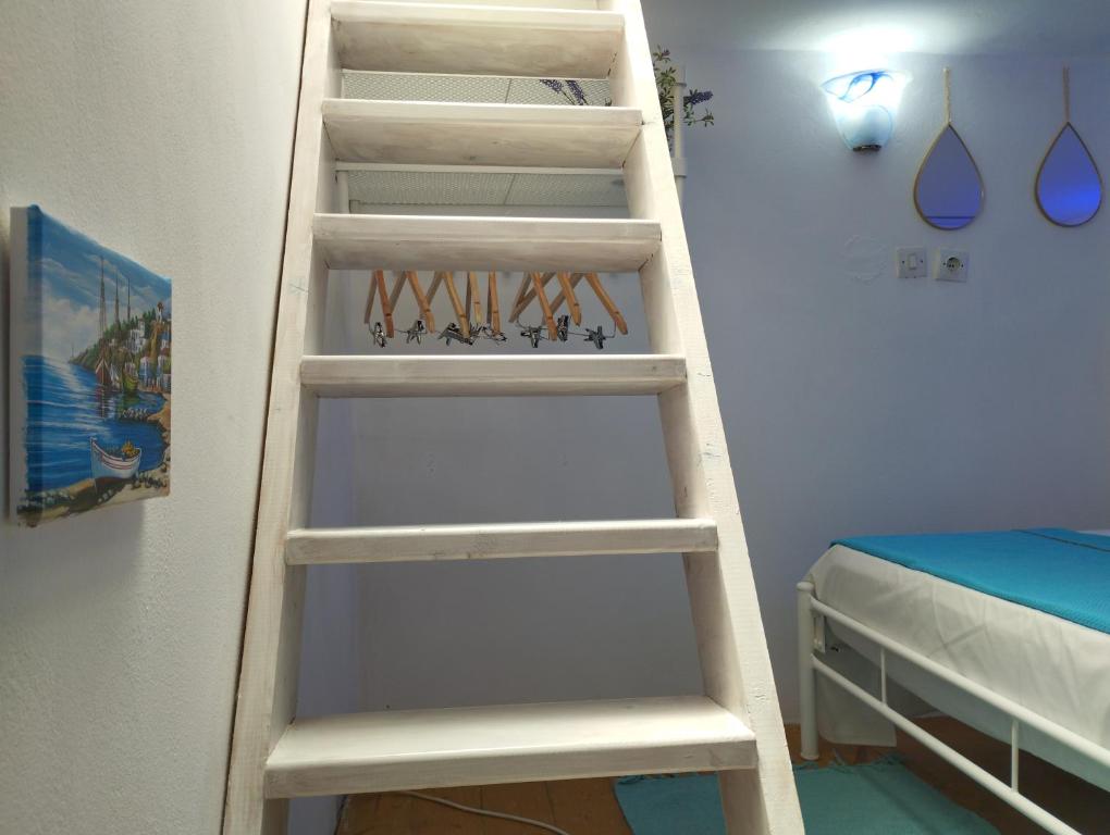 Postel nebo postele na pokoji v ubytování Mari...Milo