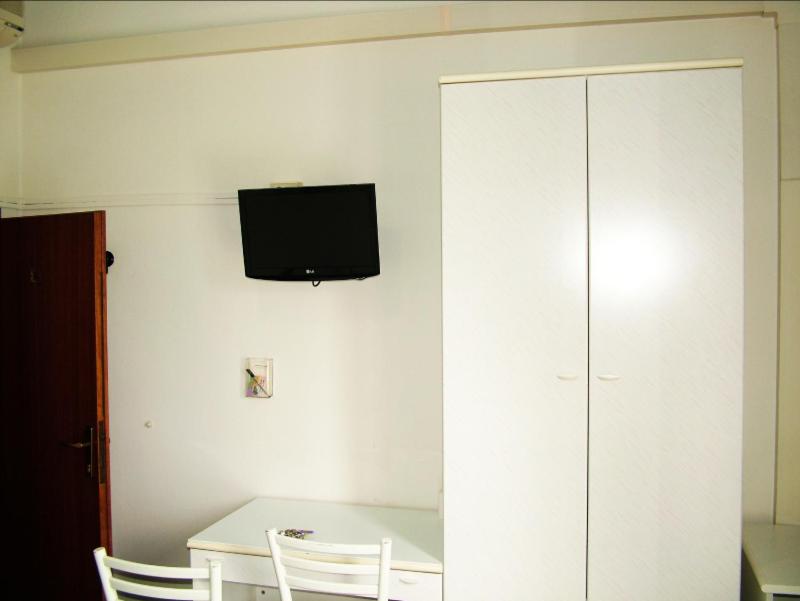 TV a/nebo společenská místnost v ubytování Hotel Tuscolano