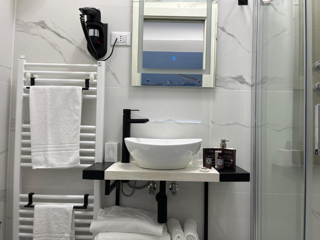 Koupelna v ubytování DOMORA BEDROOMS