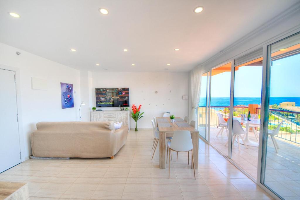 Posezení v ubytování Sea Point Holiday House