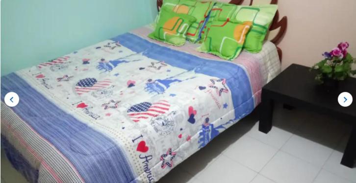 Postel nebo postele na pokoji v ubytování Casa 2600