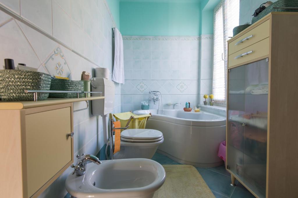 A bathroom at B&B - Il Portichetto
