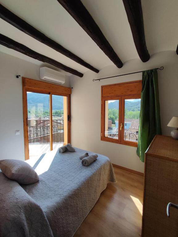 Postel nebo postele na pokoji v ubytování Cala Monica
