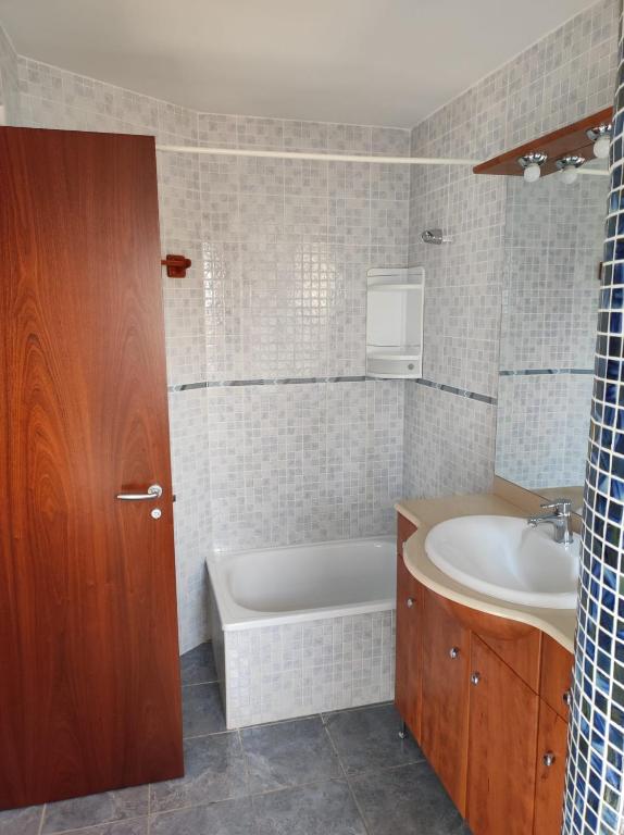 Koupelna v ubytování Cala Monica