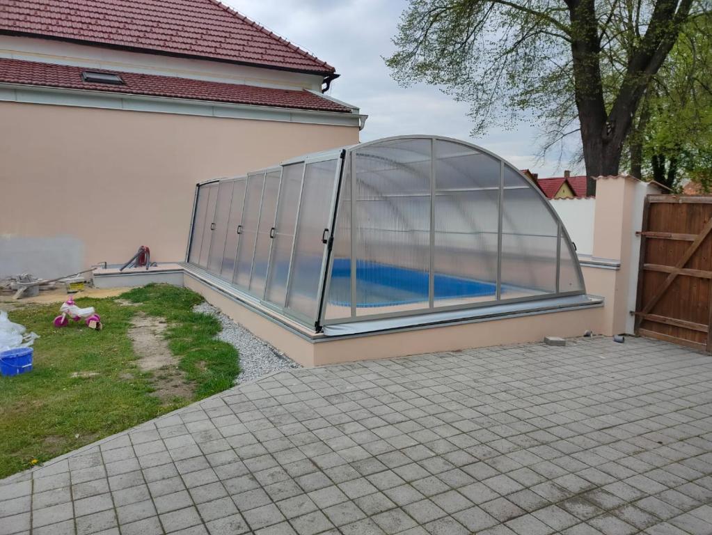 Bazén v ubytování Ubytování na statku nebo v jeho okolí