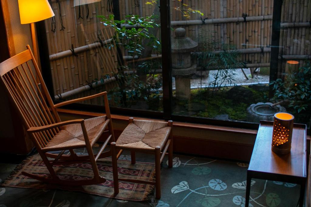 Patio nebo venkovní prostory v ubytování Fukiya Ryokan