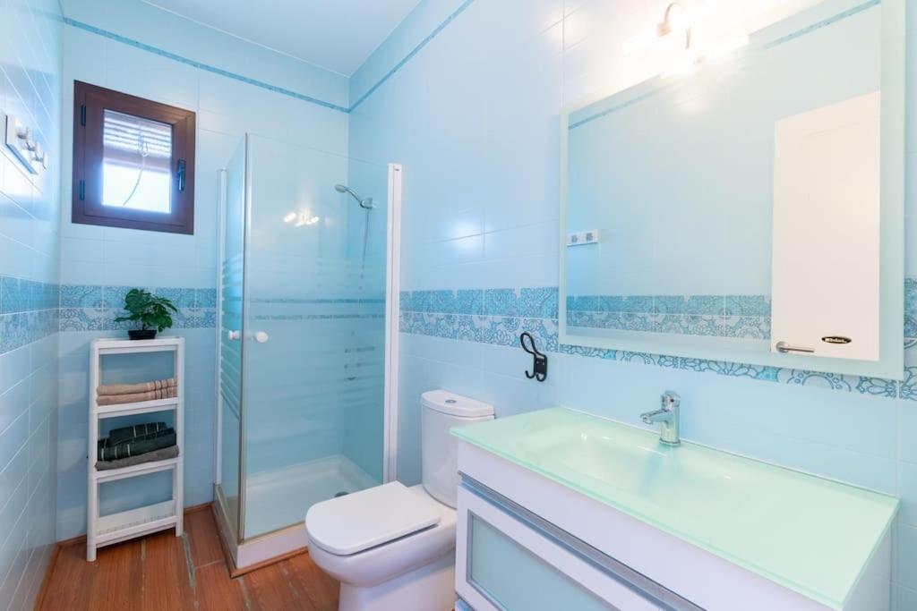 Koupelna v ubytování Cómodo apartamento en Almonte
