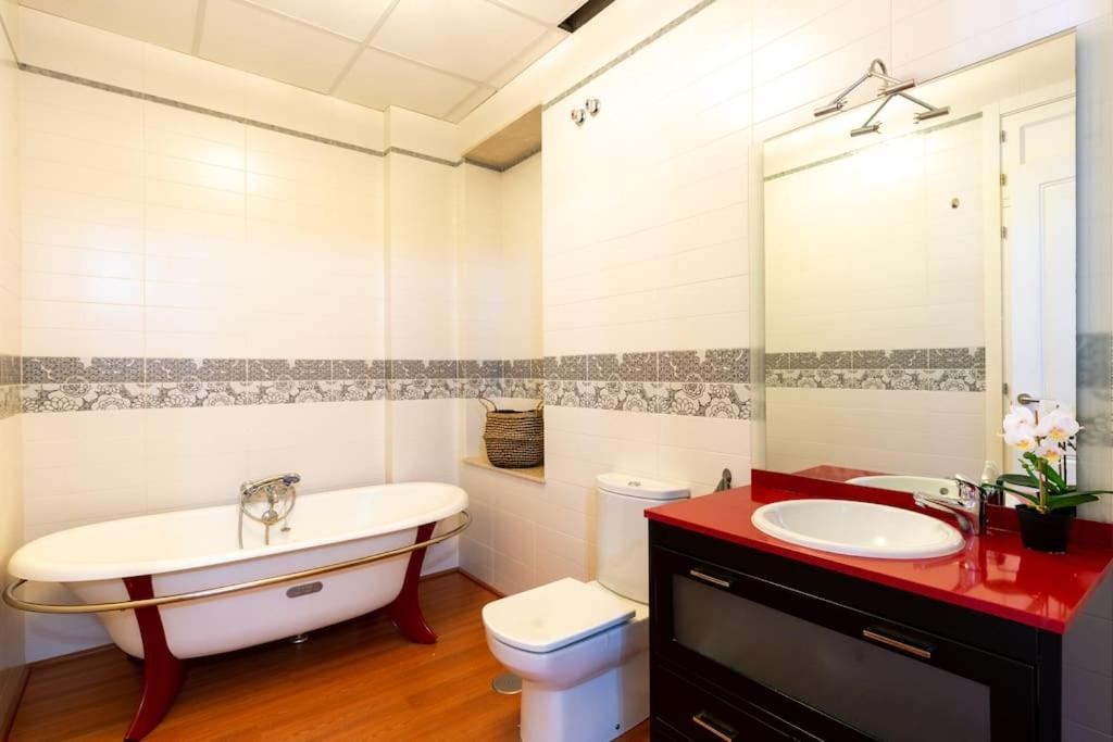 Koupelna v ubytování Cómodo apartamento en Almonte