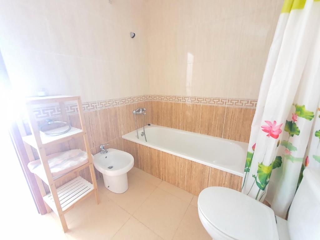 Kúpeľňa v ubytovaní Penthouse Blanes