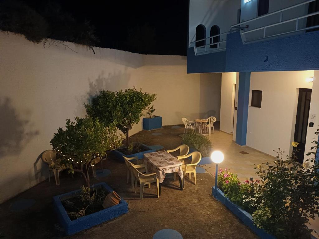Patio nebo venkovní prostory v ubytování Agathi Paradise Studios