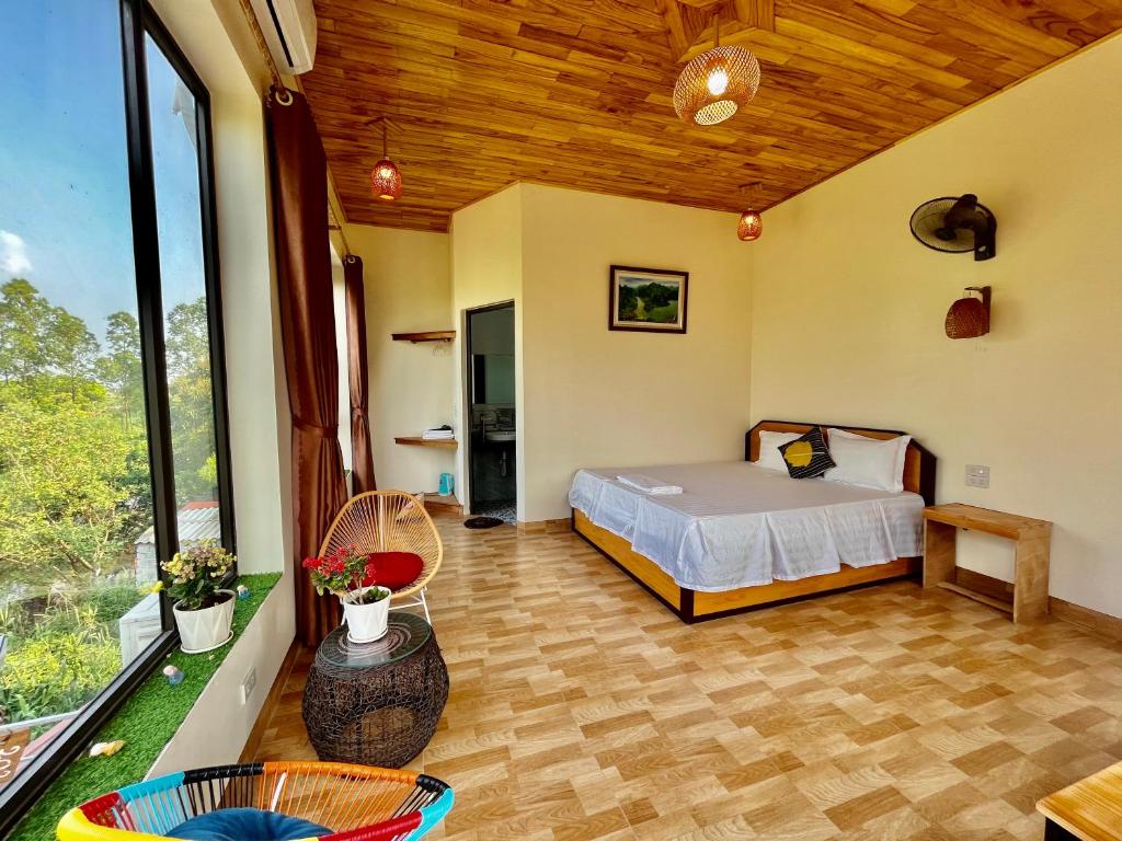 Tràng An Dragon Homestay - Chambre Double Avec Vue En Montagne