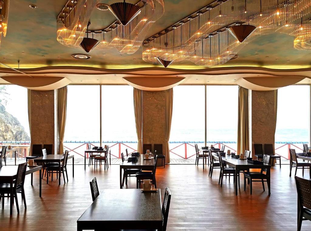 Restaurace v ubytování Yura Onsen Yaotome
