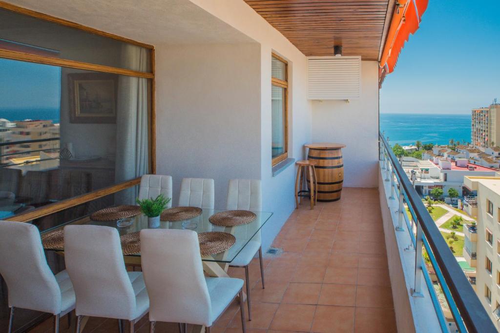 Balkon lub taras w obiekcie Nogalera Sun&fun Select