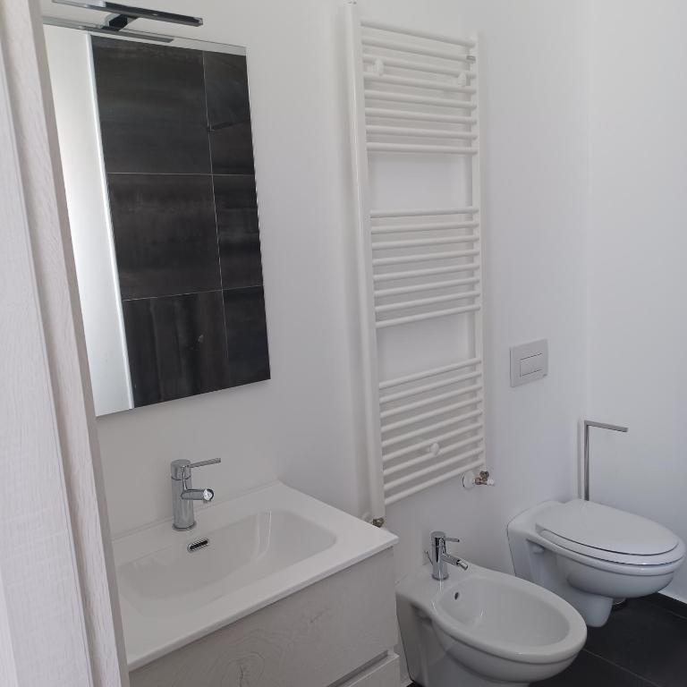 Koupelna v ubytování B&B Le perle fg