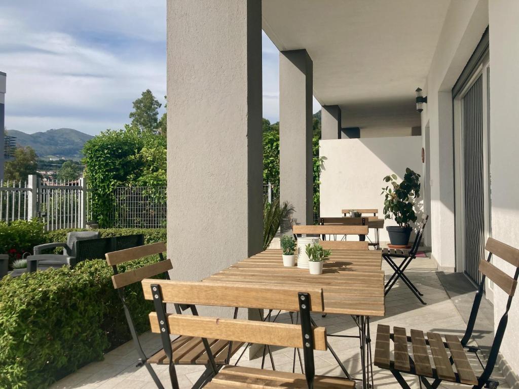 Nespecifikovaný výhled na hory nebo výhled na hory při pohledu z bed and breakfast