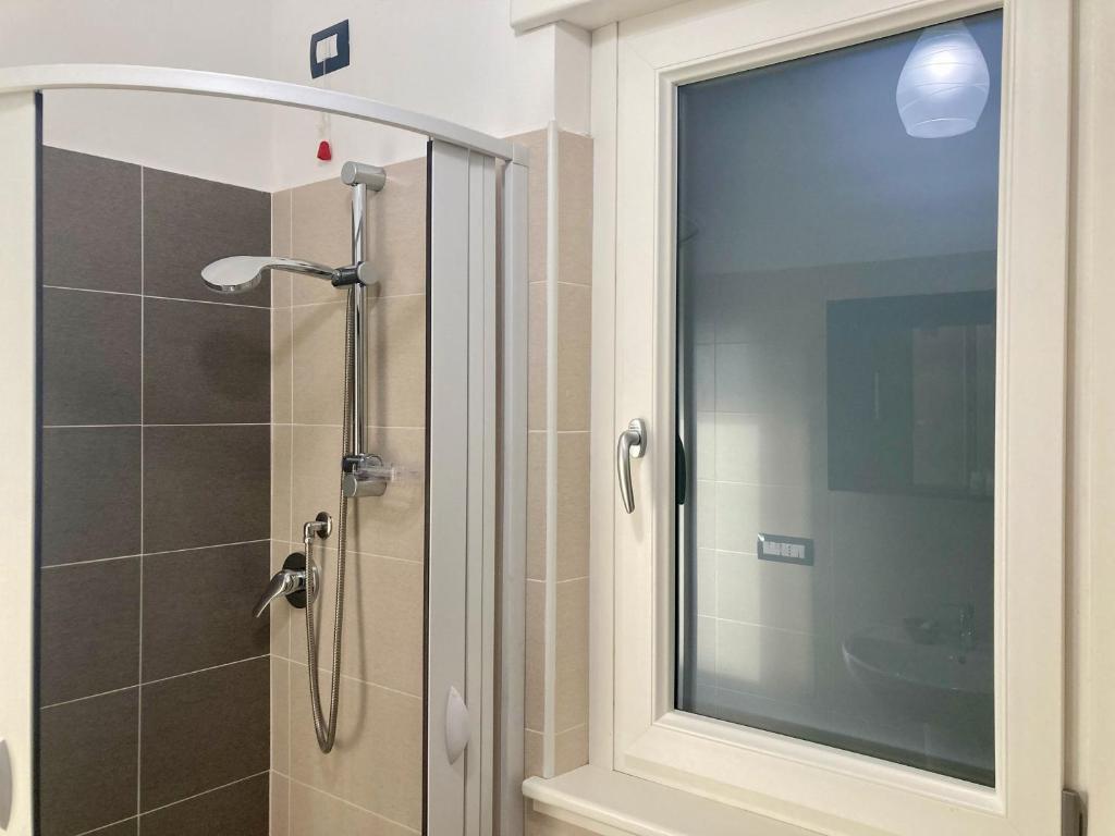Koupelna v ubytování B&B Sabbia e Sassi