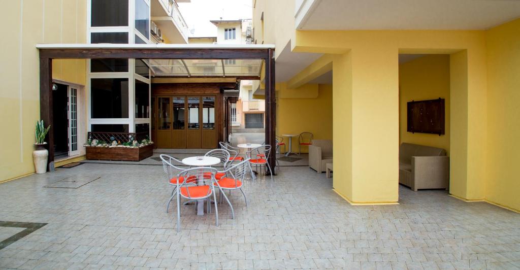 Patio nebo venkovní prostory v ubytování Albergo Il Veliero
