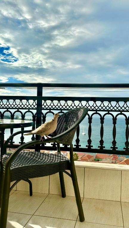 Balkón alebo terasa v ubytovaní Balcony of Koroni
