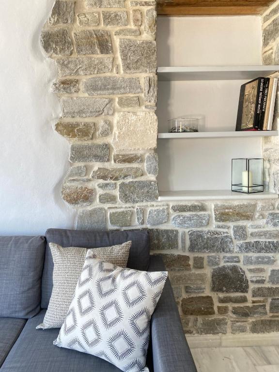 Posezení v ubytování Aegean Breeze House