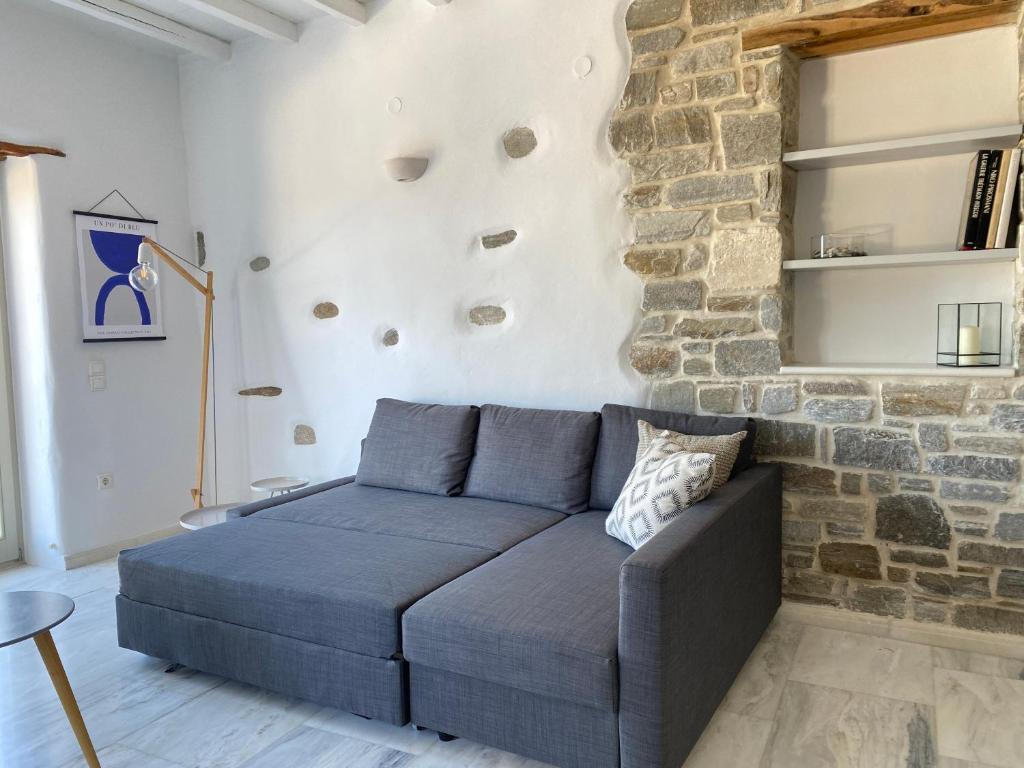 Posezení v ubytování Aegean Breeze House