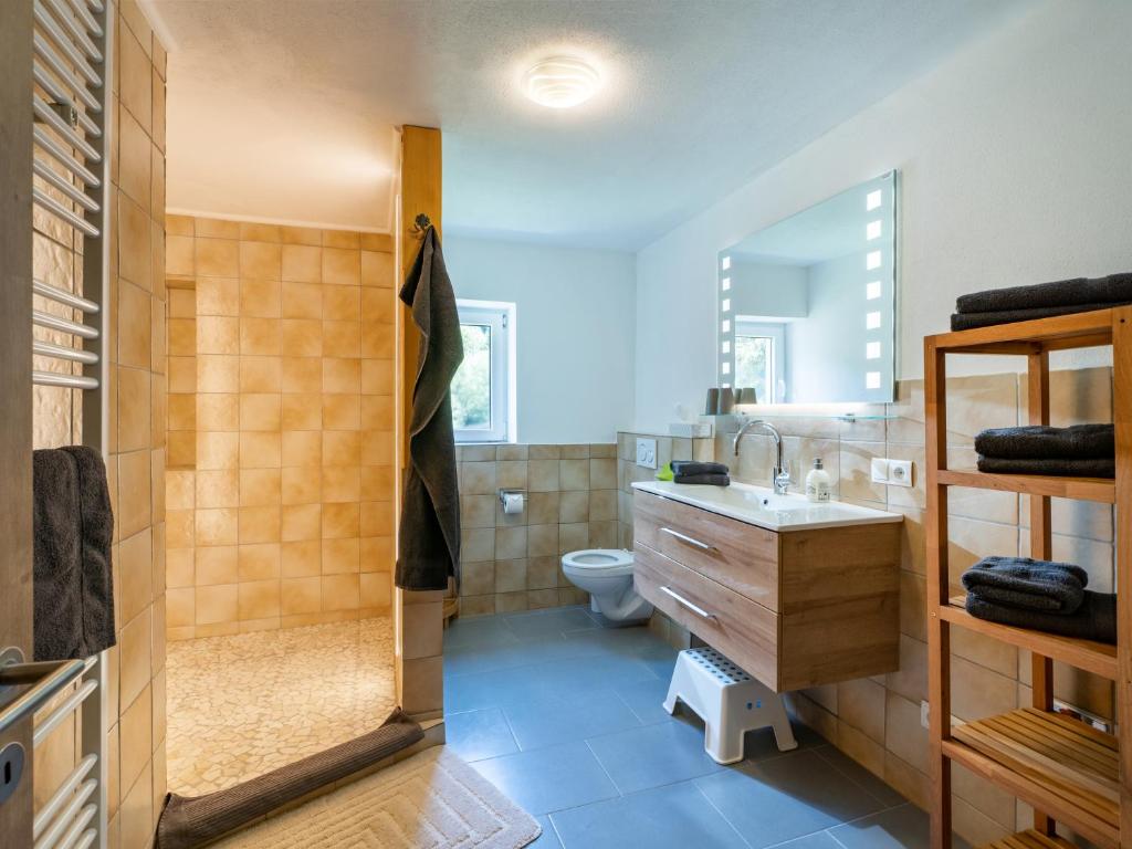 Kúpeľňa v ubytovaní Apartement Eil