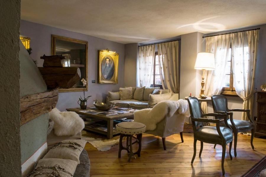 Posezení v ubytování Locanda La Brenva - Estella Hotel Collection & Experience