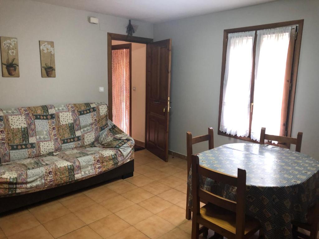 Posezení v ubytování apartamentos casa botero