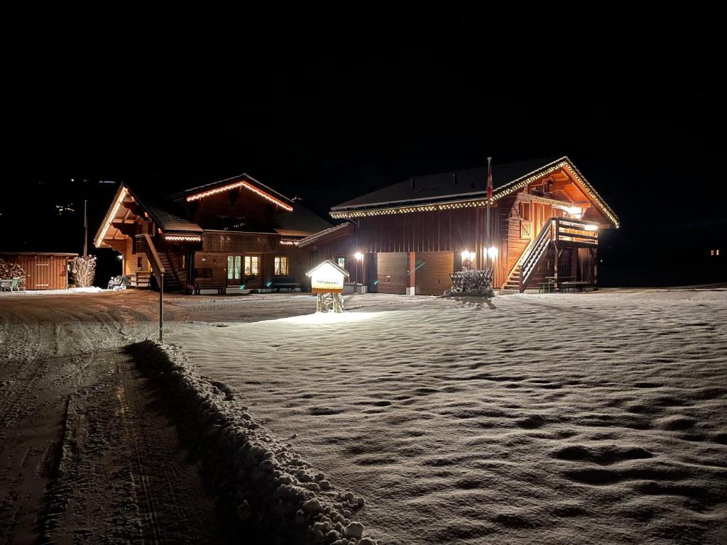 Alpenchalet Spiher-Studio und ein weiteres Schlafzimmer semasa musim sejuk