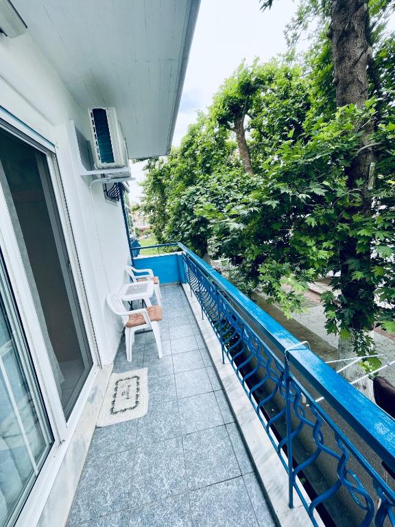 Balkón nebo terasa v ubytování Nano’s home
