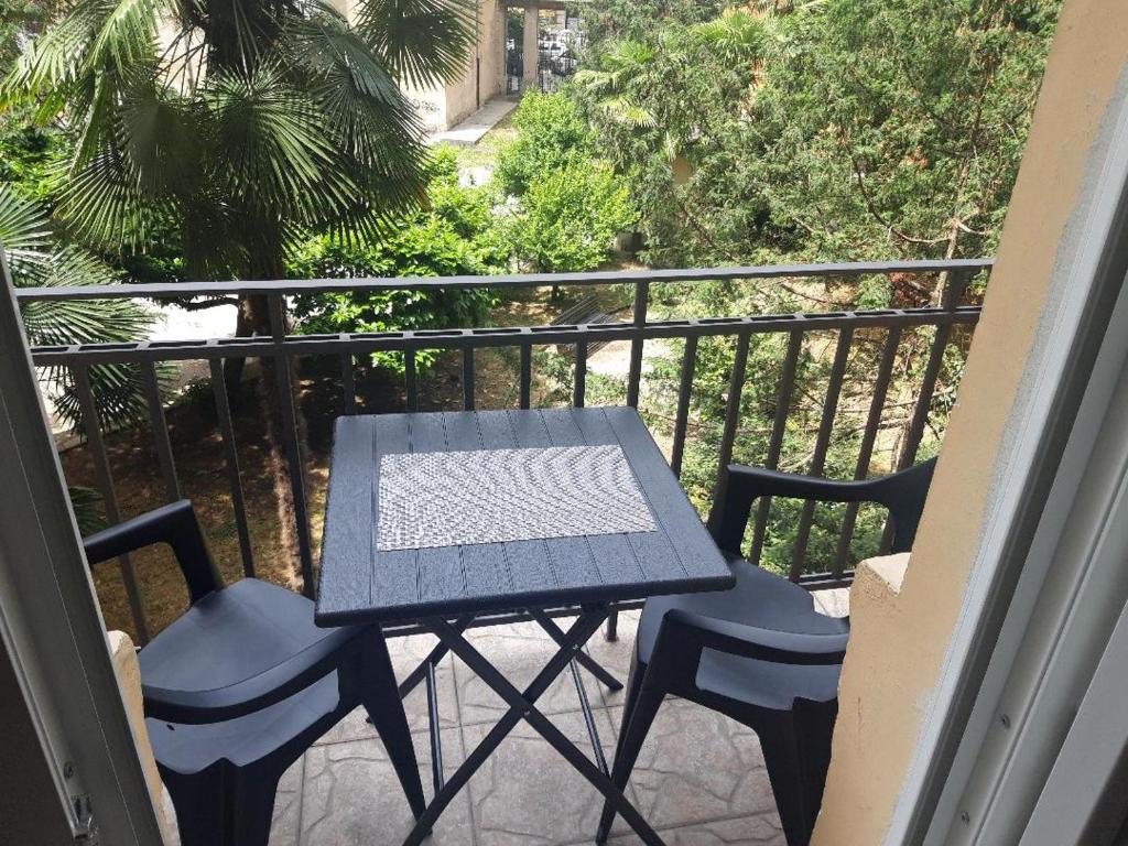Balkón nebo terasa v ubytování Apartman Matteo