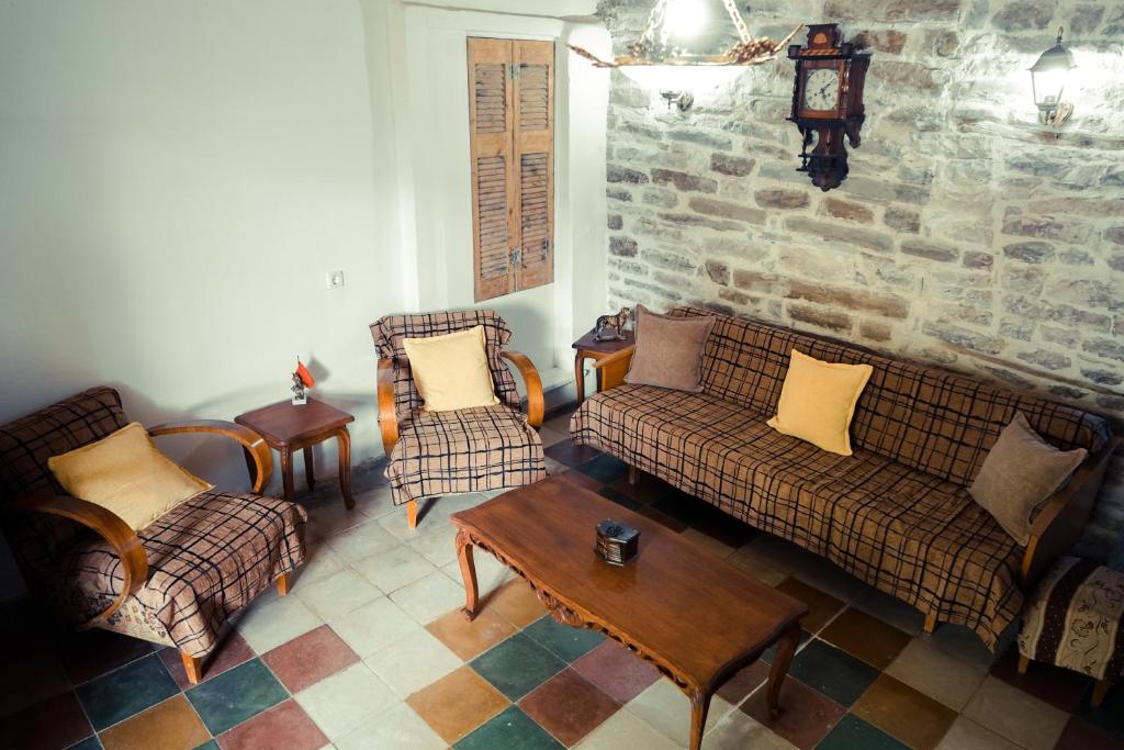 Posezení v ubytování Guest House Edmond