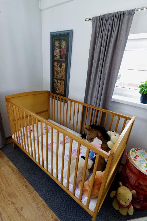 Posteľ alebo postele v izbe v ubytovaní Apartman Lastovicka