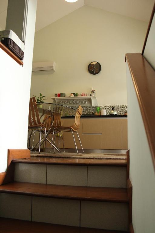 Kuchyň nebo kuchyňský kout v ubytování Bed and Breakfast Tomang