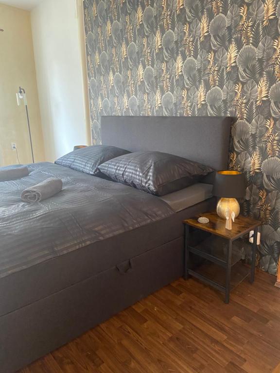 Postel nebo postele na pokoji v ubytování Penzion U Radnice