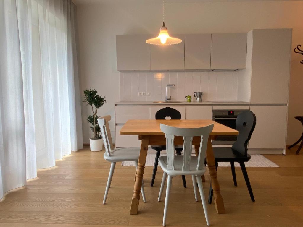Kuchyň nebo kuchyňský kout v ubytování Residence Belmonte