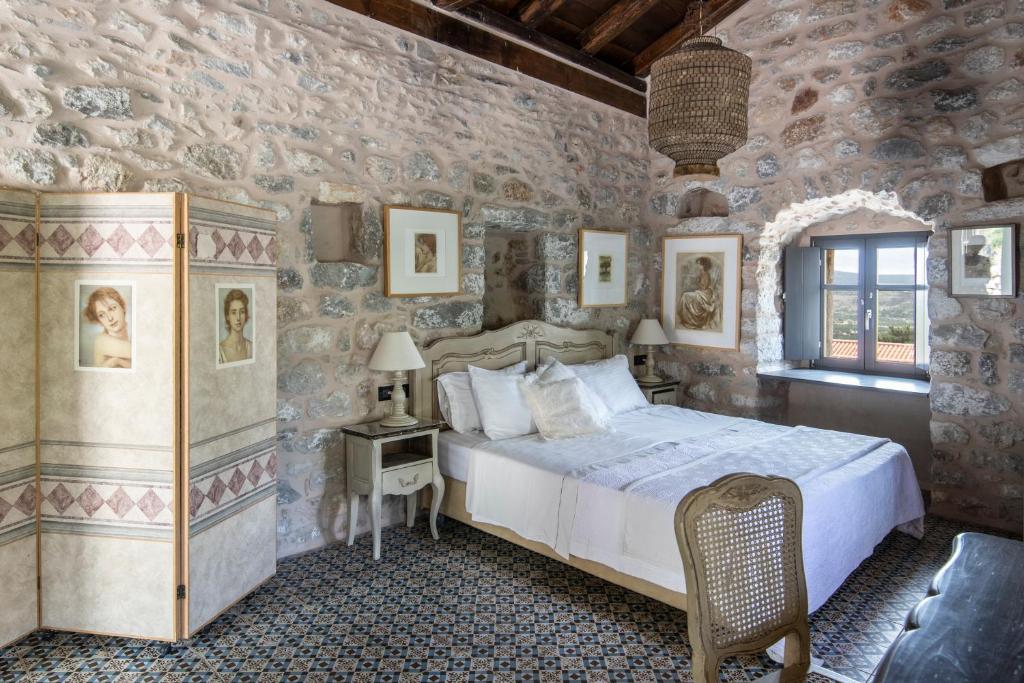 Postel nebo postele na pokoji v ubytování Citta dei Nicliani