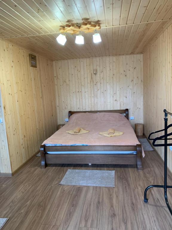 Postel nebo postele na pokoji v ubytování VV