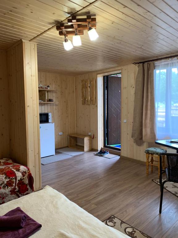 Postel nebo postele na pokoji v ubytování VV