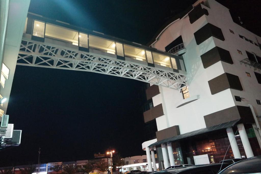 Bangunan di mana terletaknya hotel