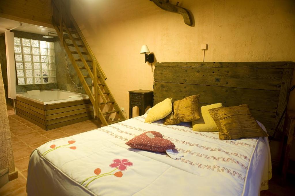 El Rincón de Monasterio - Chalet D'une Chambre Avec Bain à Remous