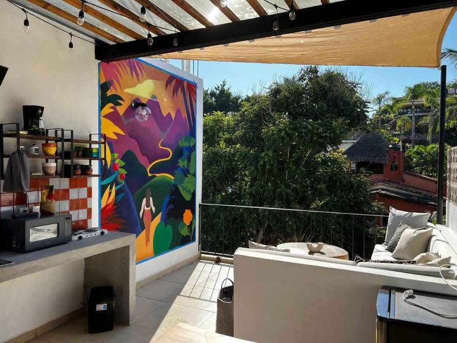 Μπαλκόνι ή βεράντα στο Nierika Sayulita Lofts Great Location Beautiful Pool