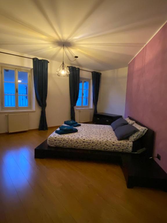 Postel nebo postele na pokoji v ubytování Piano B