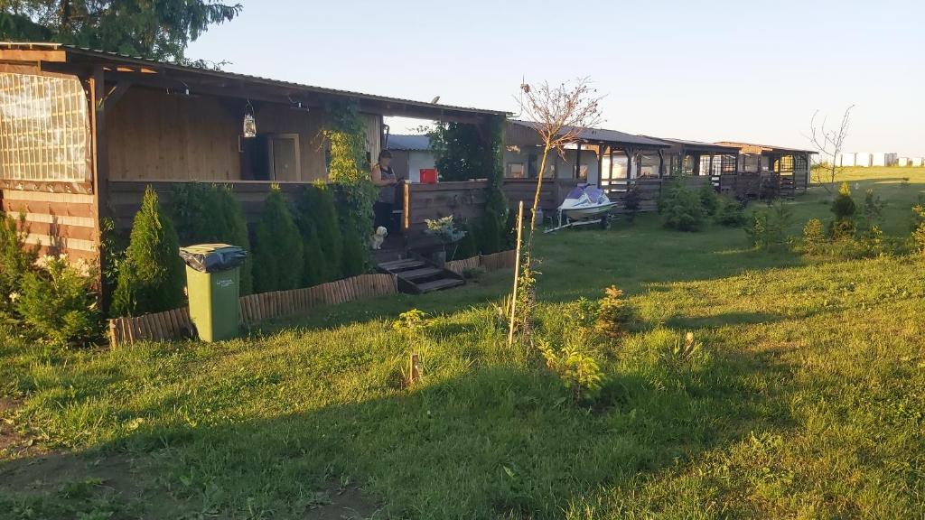 Zahrada ubytování Kemping Pod Topolami