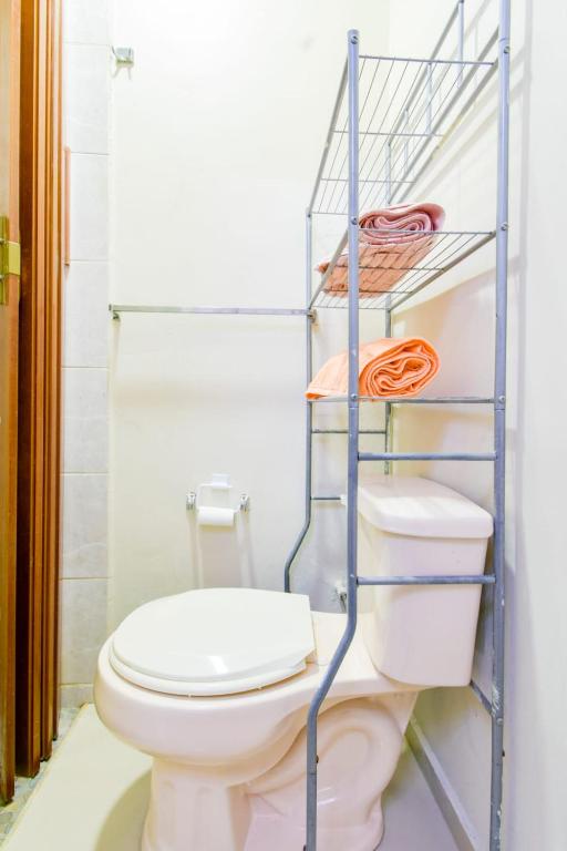 Koupelna v ubytování Hostal vitta